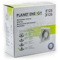 Wentylator łazienkowy, domowy fi:100mm biały IPX2 Planet Energy model S airRoxy 01-090