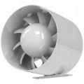 Wentylator łazienkowy kanałowy, domowy fi:100mm biały aRc model S airRoxy 01-049