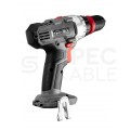 Wiertarko-wkrętarka akumulatorowa 18V Li-Ion z uchwytem samozaciskowym 10mm, adapterem kątowym oraz adapterem krawędziowym bez akumulatora ENERGY+ GRAPHITE 58G022-AD