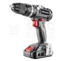 Wiertarko-wkrętarka akumulatorowa 18V Li-Ion z uchwytem samozaciskowym 13mm, 2x Akumulator 2.0 Ah,1x Ładowarka w walizce ENERGY+ GRAPHITE 58G020-SET2
