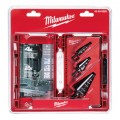 Wiertła wielostopniowe do metalu (4-12mm , 4-20mm, 6-35mm) Zestaw 3szt w kasecie MILWAUKEE