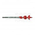 Wiertło do drewna samoposuwne świder SPFD 25x65mm SPEED FEED z uchwytem 1/4" i końcówką centrującą MILWAUKEE