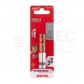 Wiertło do metalu HSS-G TIN 4x71,5mm RED HEX z uchwytem 1/4" Shockwave MILWAUKEE Blister 2szt