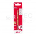 Wiertło do metalu HSS-G TIN 6,5x107mm RED HEX z uchwytem 1/4" Shockwave MILWAUKEE