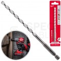 Wiertło uniwersalne 6x150mm z uchwytem 1/4" HEX i końcówką TCT MILWAUKEE