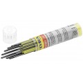 Wkłady zapasowe (12 sztuk) do ołówka DRY Profi grafitowe 2,8mm (rozpuszczalne) LYRA