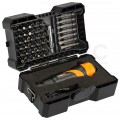 Wkrętak akumulatorowy Micro-USB 3,6V Li-Ion 2.1Nm 280rpm + komplet bitów + etui NEO 04-200