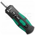 Wkrętak dynamometryczny nastawny 2-6 Nm z systemem szybkiego nastawiania do bitów HEX 1/4" Kraftform SPEED WERA