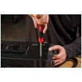 Wkrętak precyzyjny z wymiennymi końcówkami 27w1 Bity PH / SL / T / HEX / PL / Y + magazynek MILWAUKEE