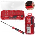 Wkrętak precyzyjny z wymiennymi końcówkami 39w1 Bity PH / PZ / SL / T / HEX / SP / TA/ SQ / Y / S / P + organizer MILWAUKEE