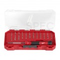 Wkrętak precyzyjny z wymiennymi końcówkami 39w1 Bity PH / PZ / SL / T / HEX / SP / TA/ SQ / Y / S / P + organizer MILWAUKEE