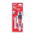 Wkrętak uniwersalny z grzechotką i magazynkiem 9w1 Bity PH / PZ / TX / PŁ MILWAUKEE