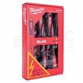 Wkrętaki izolowane 1KV dla elektryka 3xPŁ. + 3xPH + próbnik napięcia MILWAUKEE zestaw 7 sztuk (4x SLIM)