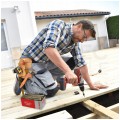 Wkręty ciesielskie w białym ocynku z łbem stożkowym i gniazdem TORX 5,0x120 mm MASTER 200szt