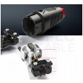 Wtyczka hermetyczna gumowa [2P+Z] Uni-Schuko 230V 16A żółto-czarna IP54 TAURUS2 na kabel do 13,0mm