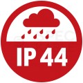 Wtyczka hermetyczna gumowa w kolorze przenośne [2P+Z] 250V 16A żółta IP44 na kabel