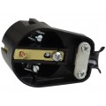Wtyczka prądowa kątowa [2P+Z] Uni-Schuko 230V 16A czarna WT-16U na kabel