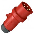 Wtyczka siłowa [5p] 32A 400V przenośna IP54 MENNEKES na kabel