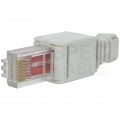 Wtyk beznarzędziowy RJ45 8P8C kat.6 nieekranowany UTP NEKU