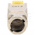Wtyk beznarzędziowy RJ45 8P8C kat.8.1 ekranowany FTP STP 40Gb/s PoE++ DIGITUS
