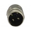 Wtyk mikrofonowy XLR (3-pin) na kabel