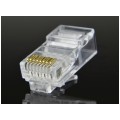 Wtyk modularny RJ45 8P8C kat.5e nieekranowany UTP drut NEKU WORECZEK 10szt.