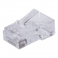 Wtyk modularny RJ45 8P8C kat.5e nieekranowany UTP uniwersalny drut linka NEKU opakowanie WORECZEK 10szt.