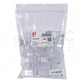 Wtyk modularny RJ45 8P8C kat.5e nieekranowany UTP uniwersalny drut linka NEKU opakowanie WORECZEK 50szt.