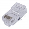 Wtyk modularny RJ45 8P8C kat.5e nieekranowany UTP uniwersalny drut linka NEKU opakowanie WORECZEK 50szt.