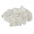 Wtyk modularny RJ45 8P8C kat.5e nieekranowany UTP uniwersalny drut linka NEKU opakowanie WORECZEK 50szt.