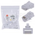 Wtyk modularny RJ45 8P8C kat.5e nieekranowany UTP uniwersalny drut linka przelotowy NEKU opakowanie WORECZEK 10szt.