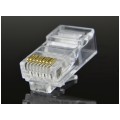Wtyk modularny RJ45 8P8C kat.6 nieekranowany UTP linka NEKU WORECZEK 50szt