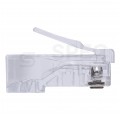 Wtyk modularny RJ45 8P8C kat.6 nieekranowany UTP uniwersalny drut linka NEKU opakowanie WORECZEK 100szt.