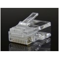Wtyk modularny RJ50 10P10C na linkę