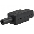 Wtyk zasilający IEC320 C19 złącze komputerowe (żeńskie) 2P+Z 230V 16A HQ na kabel