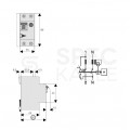 Wyłącznik różnicowo-nadprądowy RCBO 1-fazowy C16 (C 16A) + 30mA typ AC 2-biegunowy 2P (230V AC) 2-modułowy EATON