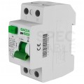 Wyłącznik różnicowoprądowy RCD 1-fazowy 40A 30mA typ AC 2-biegunowy 2P (230V AC) 2-modułowy SR6HM GACIA