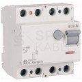 Wyłącznik różnicowoprądowy RCD 3-fazowy 40A 30mA typ A 4-biegunowy 4P (230V / 400V AC) 4-modułowy EATON