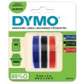 Wytłaczarka etykiet DYMO OMEGA dla domu, warsztatu, Home Office [s0717930 / 2174601] + 10 taśm DYMO 3D 9mm