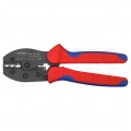 Zaciskarka Praska do końcówek kablowych izolowanych 0,5-6mm2 PreciForce KNIPEX 97 52 36 do konektorów oczkowych, widełkowych, nasuwkowych itp.
