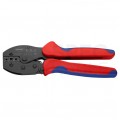 Zaciskarka Praska do końcówek kablowych nieizolowanych 0,5-6mm2 PreciForce KNIPEX 97 52 36 do konektorów nasuwkowych 4,8mm i 6,3mm bez izolacji
