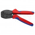 Zaciskarka Praska do końcówek kablowych nieizolowanych 0,5-6mm2 PreciForce KNIPEX 97 52 36 do konektorów nasuwkowych 4,8mm i 6,3mm bez izolacji