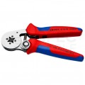 Zaciskarka Praska do tulejek kablowych 0,08-16mm2 z matrycą czworokątną KNIPEX 97 55 04