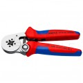 Zaciskarka Praska do tulejek kablowych 0,08-16mm2 z matrycą czworokątną KNIPEX 97 55 04