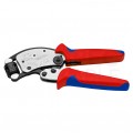 Zaciskarka Praska do tulejek kablowych 0,14-10mm2 z głowicą obrotową Twistor T KNIPEX 97 53 19
