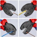 Zaciskarka Praska do tulejek kablowych 0,25-6mm2 z matrycą trapezową PreciForce KNIPEX 97 53 09