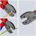 Zaciskarka Praska do złączy wciskanych DIN 46267 nieizolowanych 1,5-10mm2 PreciForce KNIPEX 97 52 30
