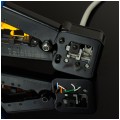 Zaciskarka przelotowych wtyków modularnych RJ45 (8p8c) i telefonicznych RJ12 (6p6c) RJ11 (6p4c) czołowa NEKU