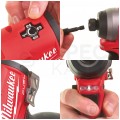 Zakrętarka udarowa 1/4" bezszczotkowa akumulatorowa 12V M12 FUEL MILWAUKEE bez akumulatora bez walizki