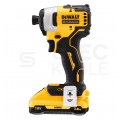 ZAKRĘTARKA UDAROWA AKUMULATOROWA 18V 2*3.0AH DEWALT